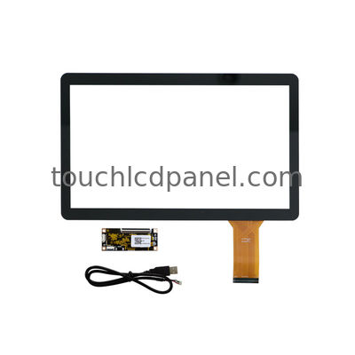 comprar 13.3' 1920 X 1080 Panel táctil capacitivo proyectado con vidrio templado químicamente online manufacture
