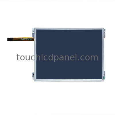 1024x768 Resolución 10.4 pulgadas LVDS pantalla táctil LCD con 4 alambres de toque resistente