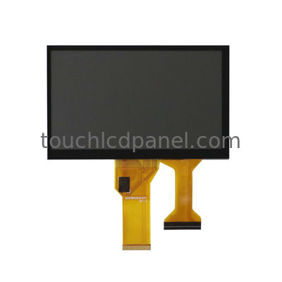 Interfaz USB de 7 pulgadas con pantalla táctil múltiple LCD capacitiva para dispositivos de vehículos médicos industriales