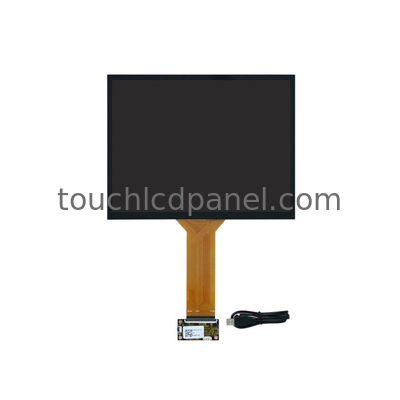 10.4 800 X 600 Pantalla LCD táctil capacitiva con interfaz de visualización LVDS del controlador táctil ILITEK