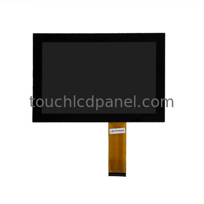 10.1'' Tipo de luz de fondo LED Panel LCD táctil Brillo 420 Cd/M2 Con superposición multi táctil