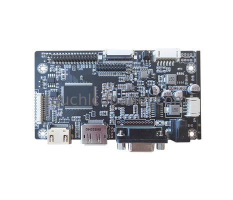 Placa AD de grado industrial con puertos de entrada HDMI y VGA para monitores de temperatura de funcionamiento amplios de interfaz LVDS y EDP