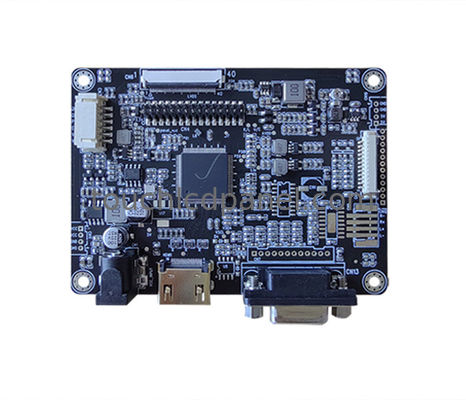 HDMI VGA a 40pin FPC o 30pin LVDS Panel LCD con 8V-25V Soluciones de tableros AD de LCD analógico a digital