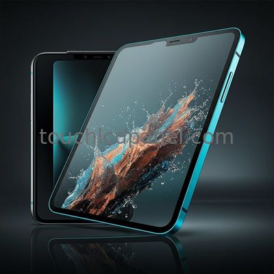 Vidrio templado para diversos dispositivos con pantalla táctil de color impresa Vidrio frontal