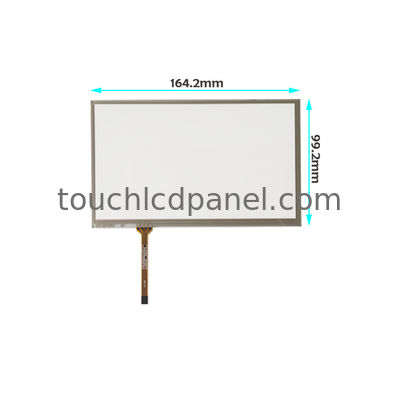Panel táctil resistivo de 7 pulgadas con película ITO sobre capas de vidrio ITO para panel LCD 1024 x 600 800 x 480