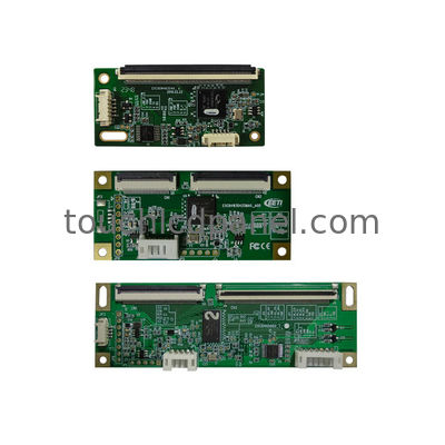 Control de pantalla táctil capacitiva proyectada USB RS232 IIC PCBA con conjunto de chips táctiles EETI