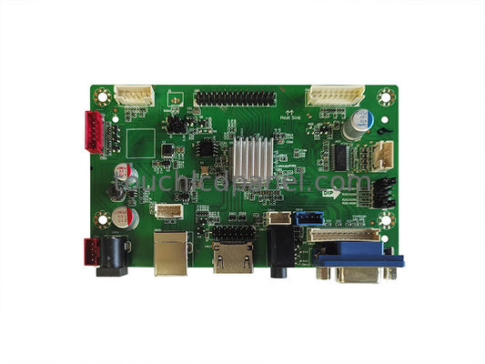 -30 ~ 80 °C Tabla AD con HDMI VGA para pantalla y USB-B para toque