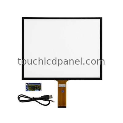 Pantalla táctil capacitiva de bisel estrecho de 15 pulgadas con controlador táctil USB ILITEK2511