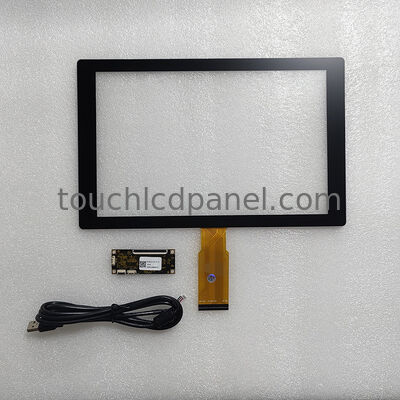 12.1'' Widescreen PCAP Touch Screen with Chemically Tempered Glass 10 Points Finger Touch and Anti-glare Surface Treatment