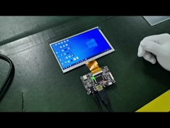 Panel de pantalla de cristal líquido de 7 pulgadas con 400 Cd / m2 Brillo y resolución de 1024x600