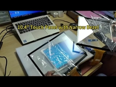 Pantalla táctil PCAP de bisel estrecho de 10,4