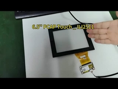 Superposición de pantalla táctil PCAP de montaje empotrado de 6.5