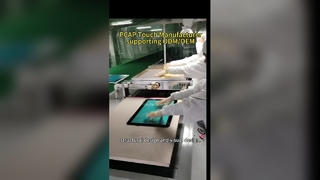 Superposición de pantalla táctil PCAP con controlador táctil USB